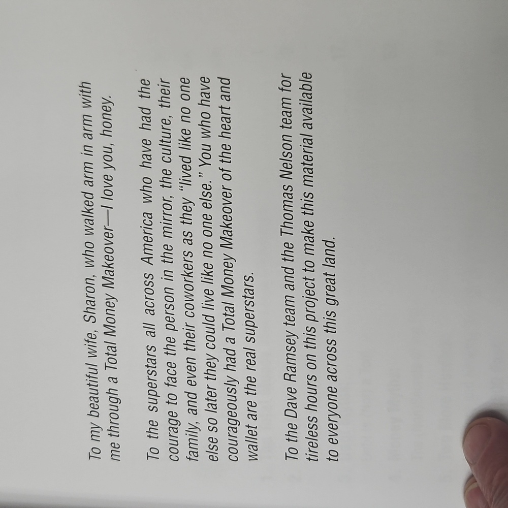 Dave Ramsey's The Total Money Makeover - Black Cover Edition - Picture 7 of 12